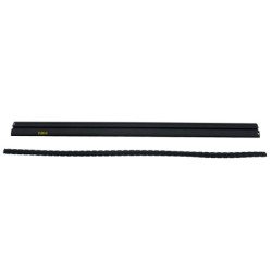 Bagażnik bazowy Turtle aluminiowy czarny (TU/MC99001-0106B+TU/MC99001-0106B+TU/YC01001K)