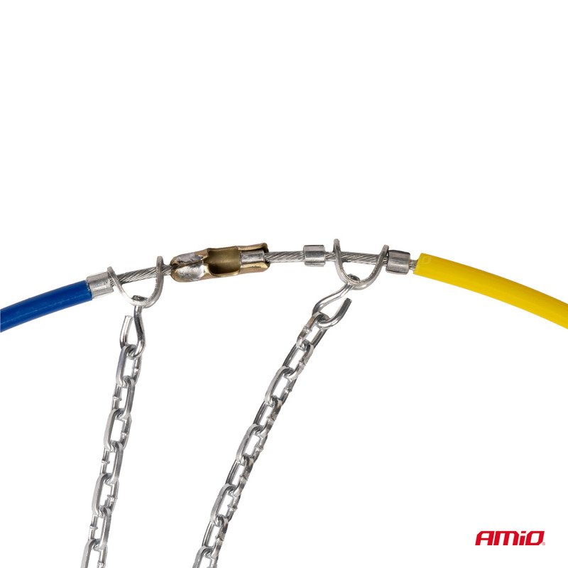 Łańcuchy śniegowe &Ouml;-Norm 9mm + BAG KNS-120 AMIO-02321