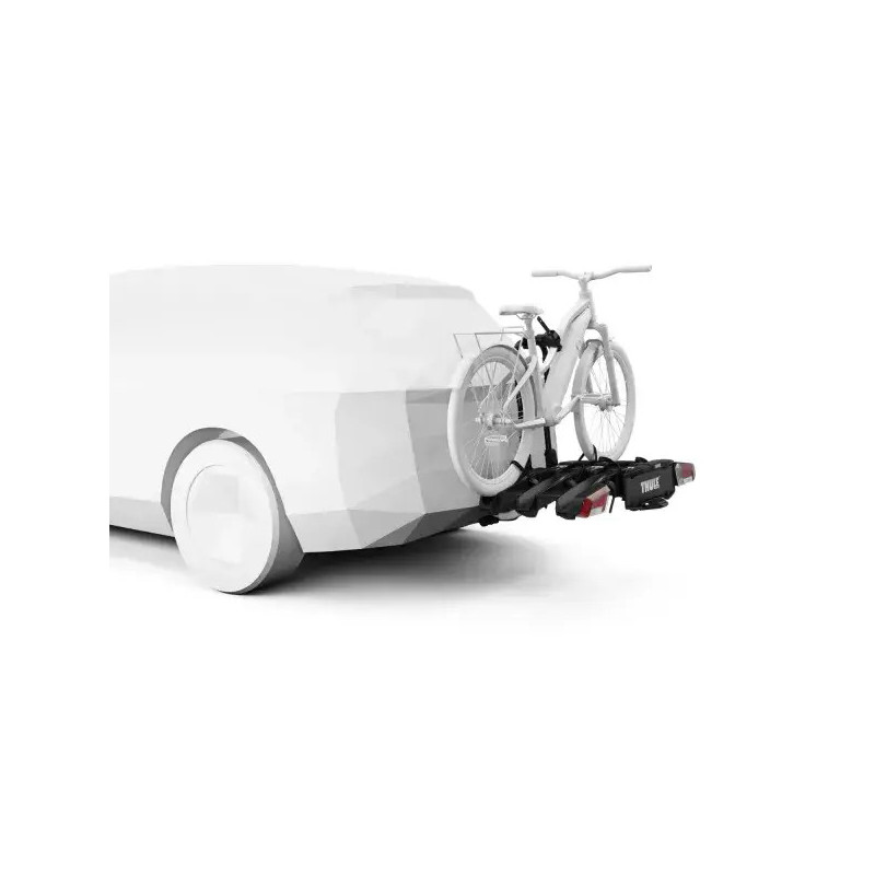 Bagażnik rowerowy na hak holowniczy Thule EasyFold 9451 czarny 3 rowery 13 PIN ⬅️ sklep DOAN