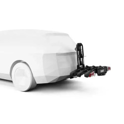 Bagażnik rowerowy na hak holowniczy Thule EasyFold 9451 czarny 3 rowery 13 PIN ⬅️ sklep DOAN