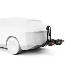 Bagażnik rowerowy na hak holowniczy Thule EasyFold 9441 czarny 2 rowery 13 PIN ⬅️ sklep DOAN