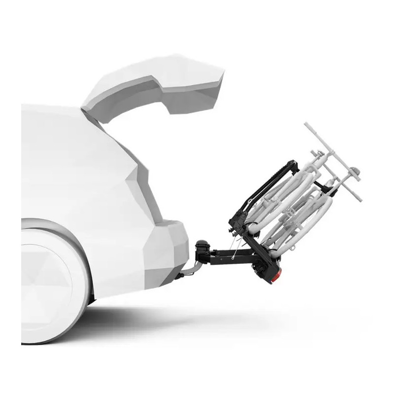 Bagażnik rowerowy na hak holowniczy Thule VeloSpace 932100 czarny 2 rowery 13 PIN ⬅️ sklep DOAN