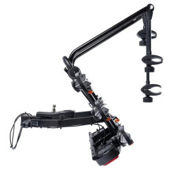 Bagażnik rowerowy na hak holowniczy Aguri Active Bike PRO srebrny 3 rowery 13 PIN ⬅️ sklep DOAN