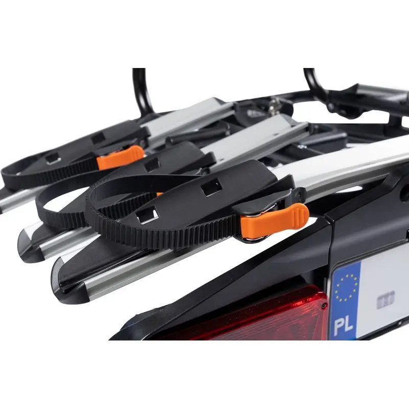 Bagażnik rowerowy na hak holowniczy Aguri Active Bike PRO srebrny 3 rowery 13 PIN ⬅️ sklep DOAN