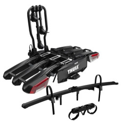 Bagażnik rowerowy na hak holowniczy Thule EasyFold czarny 4 rowery 13 PIN ⬅️ sklep DOAN