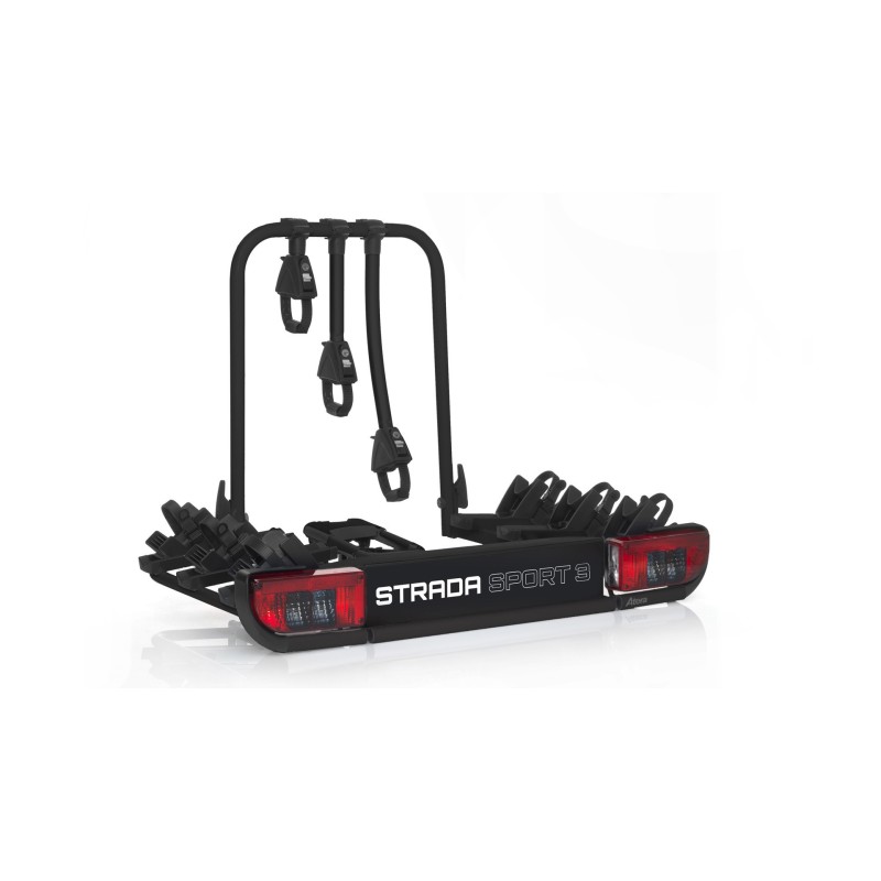 Bagażnik rowerowy na hak holowniczy Atera Strada Sport M czarny 3 na cztery rowery 13 PIN ⬅️ sklep DOAN