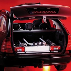 Bagażnik rowerowy na hak holowniczy Atera Strada Sport M czarny 3 na cztery rowery 13 PIN ⬅️ sklep DOAN