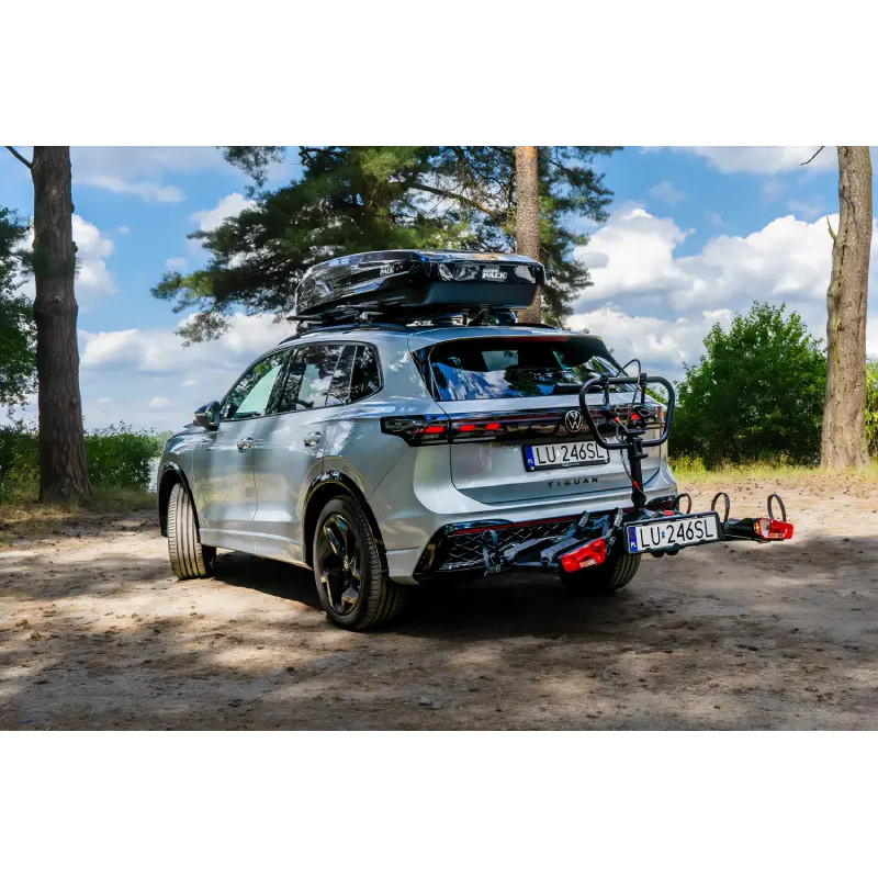 Bagażnik rowerowy na hak holowniczy Inter Pack Spider 2E PRO czarny 2 rowery 13 PIN ⬅️ sklep DOAN