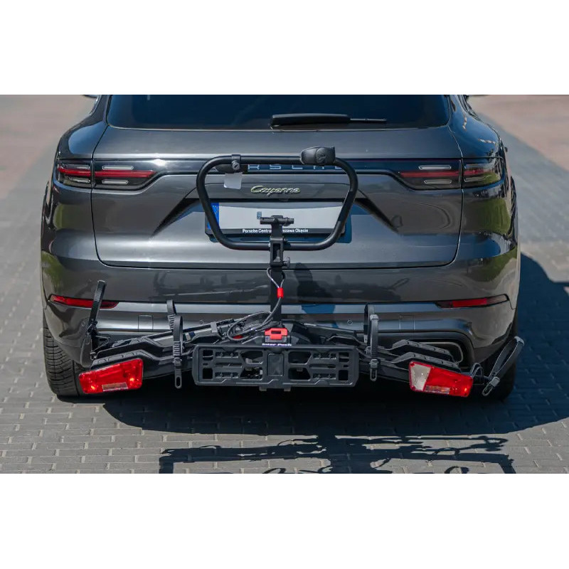 Bagażnik rowerowy na hak holowniczy Inter Pack Spider 2E PRO czarny 2 rowery 13 PIN ⬅️ sklep DOAN