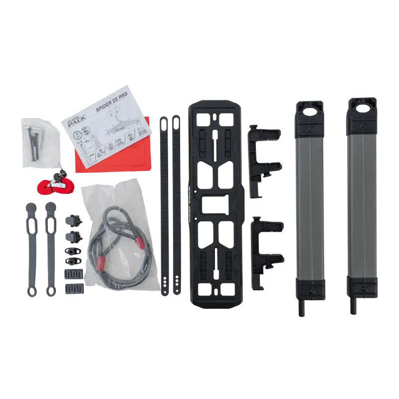 Bagażnik rowerowy na hak holowniczy Inter Pack Spider 2E PRO czarny 2 rowery 13 PIN ⬅️ sklep DOAN