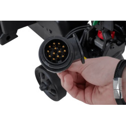 Bagażnik rowerowy na hak holowniczy Inter Pack Spider 2E PRO czarny 2 rowery 13 PIN ⬅️ sklep DOAN