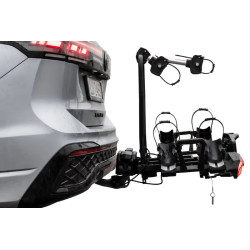 Bagażnik rowerowy na hak holowniczy Inter Pack Velox 2 LED srebrny 2 rowery 13 PIN ⬅️ sklep DOAN