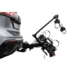 Bagażnik rowerowy na hak holowniczy Inter Pack Velox 2 LED srebrny 2 rowery 13 PIN ⬅️ sklep DOAN