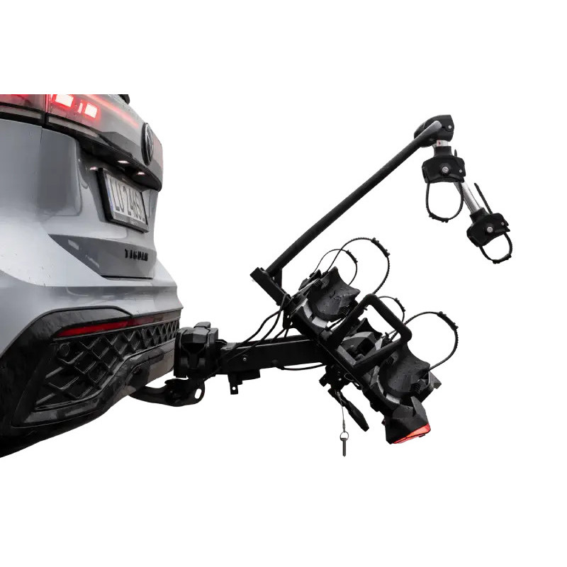 Bagażnik rowerowy na hak holowniczy Inter Pack Velox 2 LED srebrny 2 rowery 13 PIN ⬅️ sklep DOAN