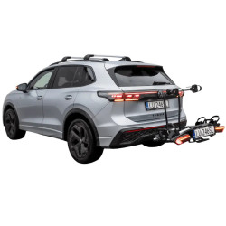 Bagażnik rowerowy na hak holowniczy Inter Pack Velox 2 LED srebrny 2 rowery 13 PIN ⬅️ sklep DOAN