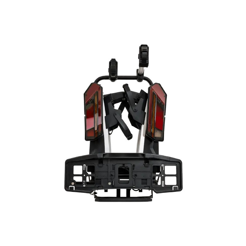 Bagażnik rowerowy na hak holowniczy Inter Pack Velox 2 LED srebrny 2 rowery 13 PIN ⬅️ sklep DOAN