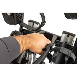 Bagażnik rowerowy na hak holowniczy Inter Pack Velox 2 LED srebrny 2 rowery 13 PIN ⬅️ sklep DOAN