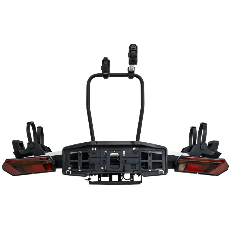 Bagażnik rowerowy na hak holowniczy Inter Pack Velox 2 LED srebrny 2 rowery 13 PIN ⬅️ sklep DOAN