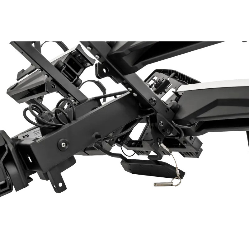 Bagażnik rowerowy na hak holowniczy Inter Pack Velox 2 LED srebrny 2 rowery 13 PIN ⬅️ sklep DOAN