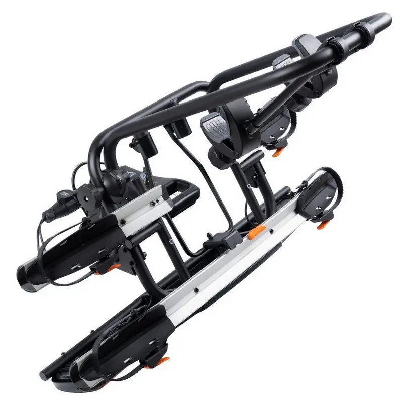 Bagażnik rowerowy na hak holowniczy Aguri Active Bike PRO srebrny 2 rowery 13 PIN ⬅️ sklep DOAN