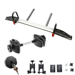 Adapter do rozbudowy bagażnika na hak Aguri Active Bike PRO srebrny o jeden rower ⬅️ sklep DOAN