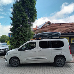 Box dachowy Hapro Explorer 500 litr&oacute;w - czarny matowy ⬅️ sklep DOAN