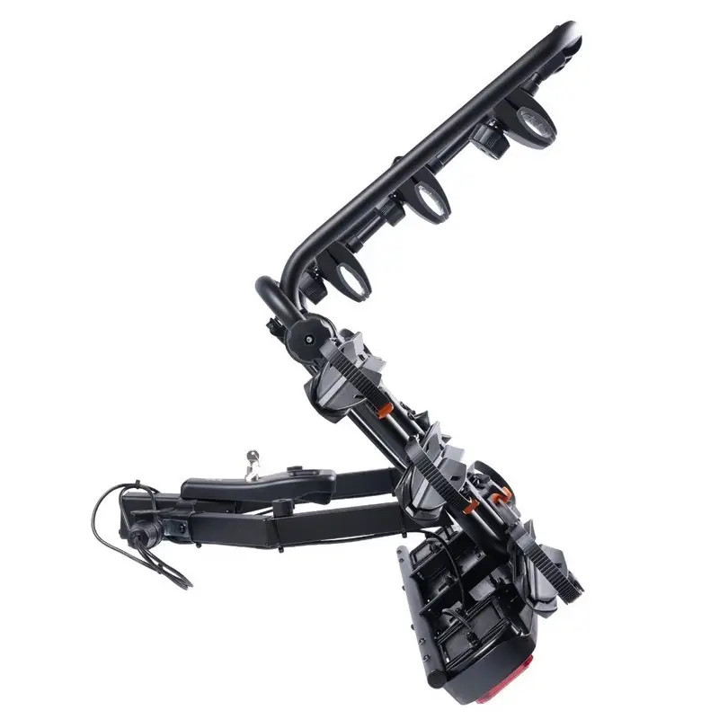 Bagażnik rowerowy na hak holowniczy Aguri Active Bike PRO czarny 4 rowery 13 PIN ⬅️ sklep DOAN