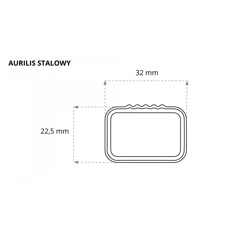 Aurilis belki stalowe 120 cm ⬅️ sklep DOAN