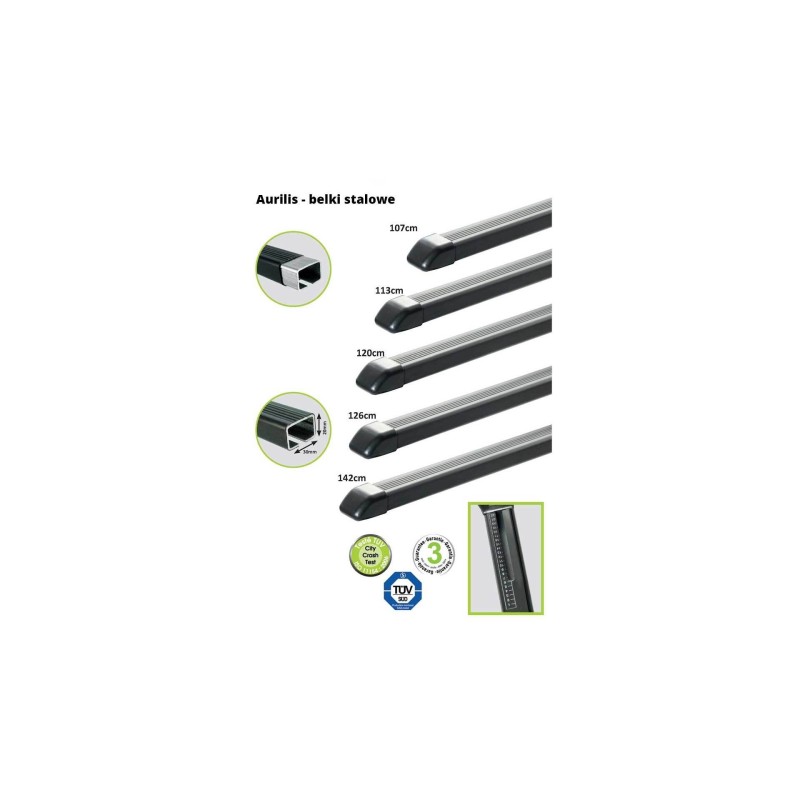 Aurilis belki stalowe 126 cm ⬅️ sklep DOAN
