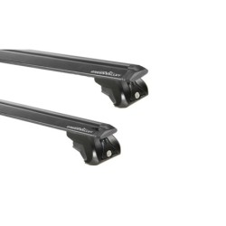 Bagażnik bazowy Aurilis aluminiowy czarny (AU/164120+AU/156408+AU/156600) ⬅️ sklep DOAN