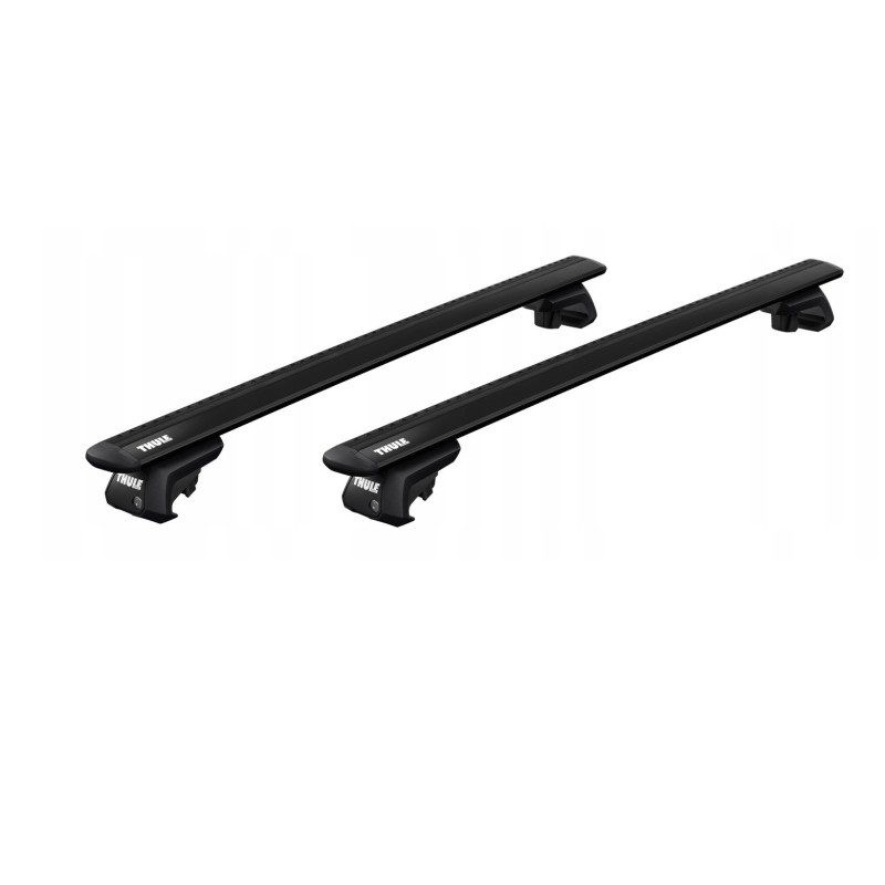 Bagażnik bazowy Thule Wingbar Evo czarne (TH/711120+TH/710410) ⬅️ sklep DOAN