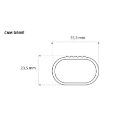 Cam Driver Belki stalowe 120 cm 2804 ⬅️ sklep DOAN