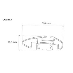 Cam Totus FLY Belki aluminiowe 112 cm ⬅️ sklep DOAN