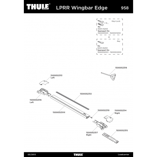 Bagażnik Thule WingBar Edge 958x