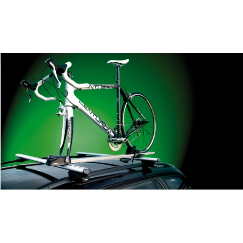 Uchwyt rowerowy na dach Atera Giro Speed srebrny - montaż za widelec